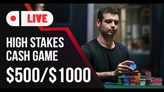 10002000 High Stakes Poker Addamo  borntotilt  BarakW  DavyJones92  buttonclickr  limitless [upl. by Porter637]