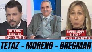 GUILLERMO MORENO se cruzó en Crónica TV con Martín Tetaz y Myriam Bregman  4624 [upl. by Adrahc942]