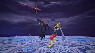 KH3 PC DATA MARLUXIA LVL 1 NO DAMAGE ALL PRO CODES [upl. by Latyrc]