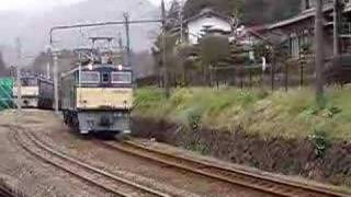 碓氷峠鉄道文化むら EF63走行シーン [upl. by Eiznekam]