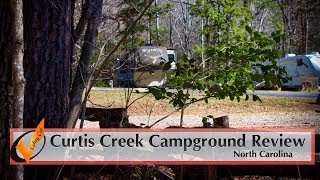 Curtis Creek Campground Review in North Carolina [upl. by Fotzsyzrk]