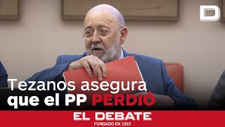 Tezanos asegura que el PP perdió las elecciones generales pero que sus encuestas no influyeron [upl. by Molloy]