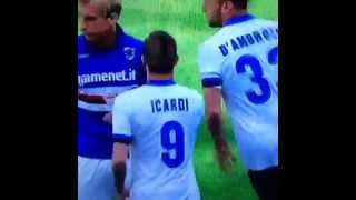 Maxi López le negó el saludo a Mauro Icardi [upl. by Nosyarg]