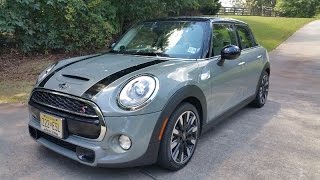 MINI Cooper S Hardtop 4 door Review  Fun Handling w Seats for 4 [upl. by Mateo719]