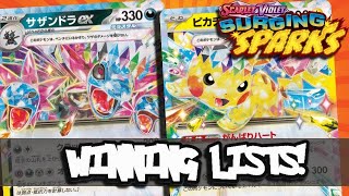 These are the BEST DECKS from Surging Sparks  Pokemon TCG Looking Ahead [upl. by Hoj167]