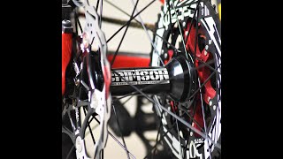 6 Pawls 3 Teeth Crimson Claw3s Fatbike Hub 32h [upl. by Sarchet]