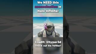 Halo Infinite NEEDS assassinations halo facts gaming haloinfinite [upl. by Giwdul]