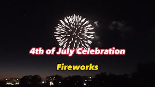 San Francisco East Bay Area Happy 4th July Fireworks Show [upl. by Adela]