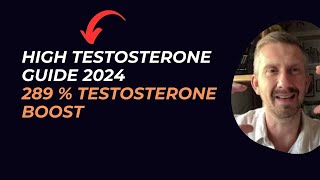 Increase Testosterone Naturally  High Testosterone Guide 2024 [upl. by Ahsimek]