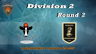 Atlasbasket  Div 1Round 2  THE BEEFS vs NEMESIS [upl. by Nedarb]