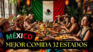 ✅EL MEJOR VIAJE CULINARIO POR MÉXICO DE NORTE A SUR  COMIDA MEXICANA [upl. by Yorgerg]