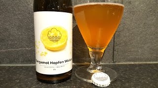 Cloudwater Bergamot Hopfen Weisse By Cloudwater Brewing Company  British Craft Beer Review [upl. by Brennan]