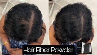 Hair Fiber Powder For Thin Hair  How To Cover Up HairLine  How To Apply Hair Fiber Powder shorts [upl. by Etnomed]