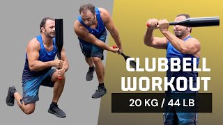 20 KG Clubbells Workout  Book [upl. by Aserret]