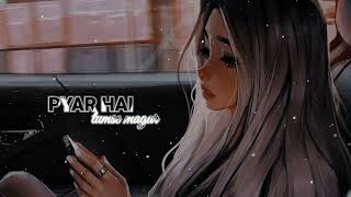 Pyar Hai Tumse Magar song  OST  Sahir Ali Bagga  Hania Amir  Hum Music  musictext7660 [upl. by Riggall683]