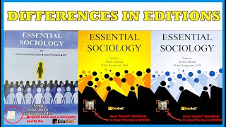 Difference between Nitin Sangwan Old and New Edition Sociology समाजशास्त्र Booklist [upl. by Liagibba]