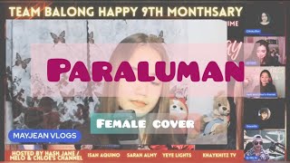 Paraluman by Adie  Female Cover [upl. by Oderfigis226]