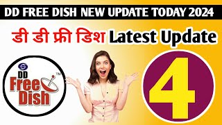 dd free dish new update today  28 September 2024  4 channel update  dd free dish [upl. by Linnie681]