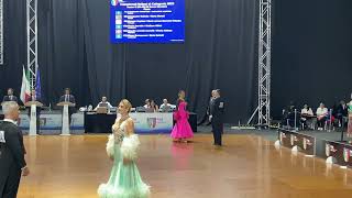 Campionati italiani FIDS 2023 Rimini  CinziaampClaudio  5560 B2 finale  valzer lento [upl. by Ignaz]