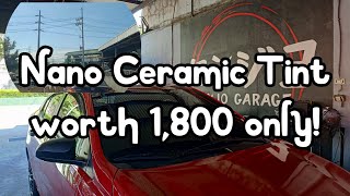 Nano Ceramic Tint l Kanjo Garage 😃 [upl. by Nylknarf487]