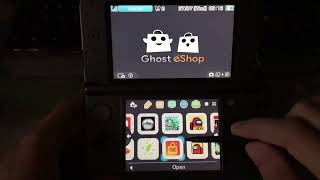 3DS Homebrew Ghost eShop  FreeShop 2022 für den Nintendo 3DS Review DeutschHD [upl. by Temp]