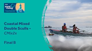 2024 World Rowing Beach Sprints Finals  Coastal Mixed Double Sculls  Final B [upl. by Roger]