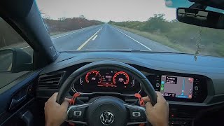 Acelerando meu Jetta GLI de 450CV na estrada  Passa dos 320kmh [upl. by Mickey]