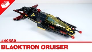 CONSTRUCTION LEGO Icons  Blacktron Cruiser FR [upl. by Gleeson]