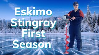 Eskimo Stingray S33 Ice Auger ReviewComplete Usage Guide What Why and How [upl. by Onaicram390]