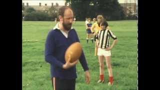 Classic Grange Hill Mr Baxter is rugby tackled by Alan [upl. by Akemahs]