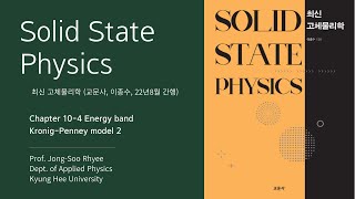 104 Solid State Physics Energy bandKronig Penney model 2 [upl. by Mahda]