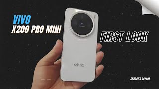 Vivo X200 Pro Mini Hands on Video  ITs finally HERE [upl. by Enawyd]