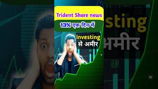 Trident Share News and Target December 2024 trading stockmarket shorts viralshort [upl. by Alrac]