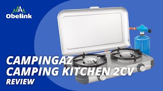 Campingaz Camping Kitchen 2CV kooktoestel review  Obelink [upl. by Courtland]