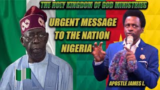 URGENT MESSAGE TO THE PRESIDENT OF NIGERIA [upl. by Elurd742]