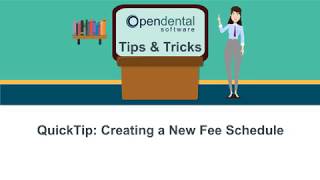 QuickTip Creating a New Fee Schedule [upl. by Melisse233]