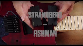 Guitar Pickups  Fishman Fluence into Strandberg Boden OS7 [upl. by Berthold]