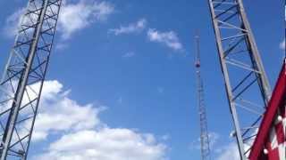 Sky coaster Darien Lake Best adrenaline ever [upl. by Yanrahc927]