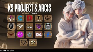 TOURNAMENT BY KS PROJECT amp ARCIS 🟣 FINAL 🟣 💰 PRIZE POOL 10 000 💰 [upl. by Anaira]