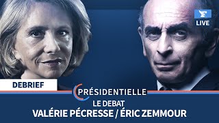 Débat Pécresse  Zemmour  notre debrief [upl. by Whelan]