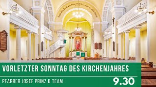 Gottesdienst aus der MartinLutherKirche  Vorletzter Sonntag des Kirchenjahres  0930 [upl. by Atihana]