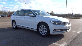 2015 Volkswagen Passat Estate 20 TDI 150 S StartUp and Full Vehicle Tour [upl. by Vogeley980]