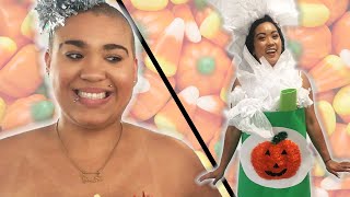 Dollar Store Halloween Costume Challenge [upl. by Wong]