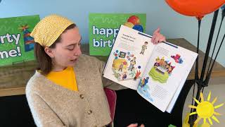 Birthday Storytime Miss Maeve reads Birthdays Around the World [upl. by Nehtanoj]