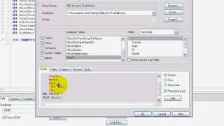 Qlikview How to import an Access Database to Qlikview RFB 11 [upl. by Aicelav]