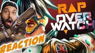 OVERWATCH RAP  ZARCORT Y KRONNO  Video Reaccion  Reaction [upl. by Bridwell937]