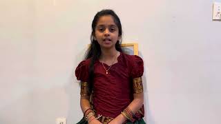 Sumanasa Vandita Sundari Madhavi  Ashta Lakshmi Stotram  PlayingKidsSlusha [upl. by Eecart51]