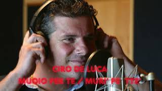 Ciro De Luca  Muoio per te  Muri’ pe tte’  Audio Lyrics Version [upl. by Hnah]