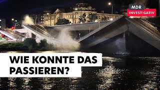 Der Brückeneinsturz in Dresden – Wie es fast zur Katastrophe kam  Doku [upl. by Roana882]