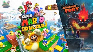 Super Mario 3D World  Bowsers Fury Full Gameplay No Commentary Part 1 [upl. by Ingmar141]